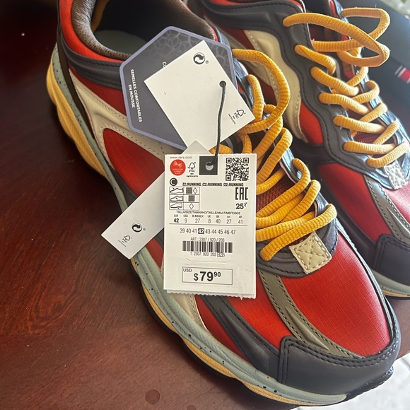 ZARA Man Shoes | MULTICOLOURED RUNNING SNEAKERS Multicoloured - Picture 5 of 6